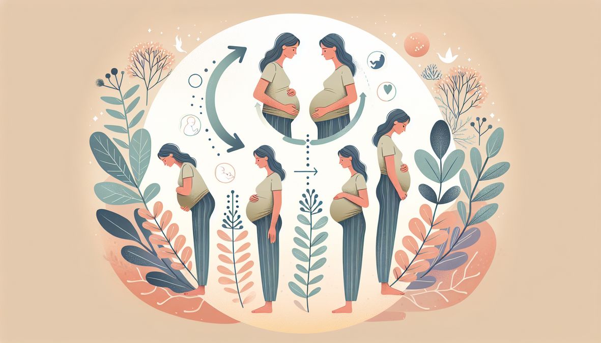 how body changes during pregnancy affect posture