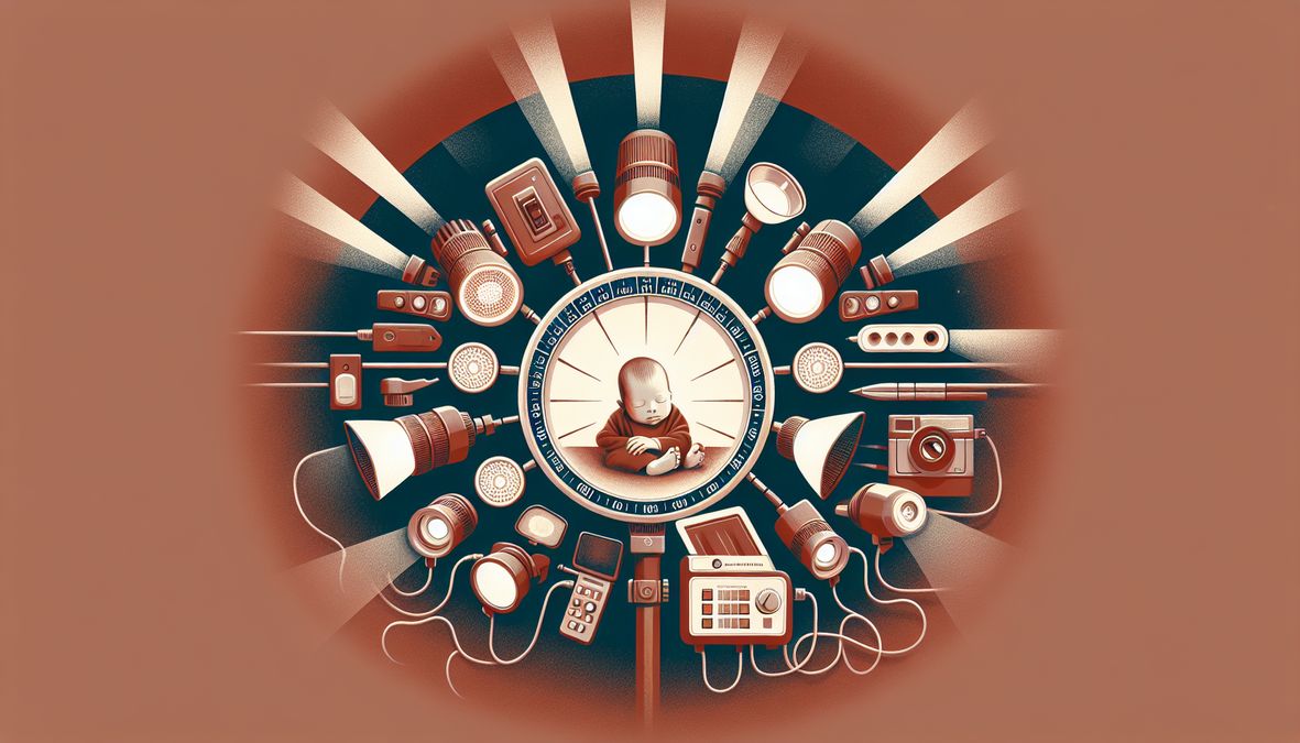 Guidelines for using strobe lights around babies in 2026