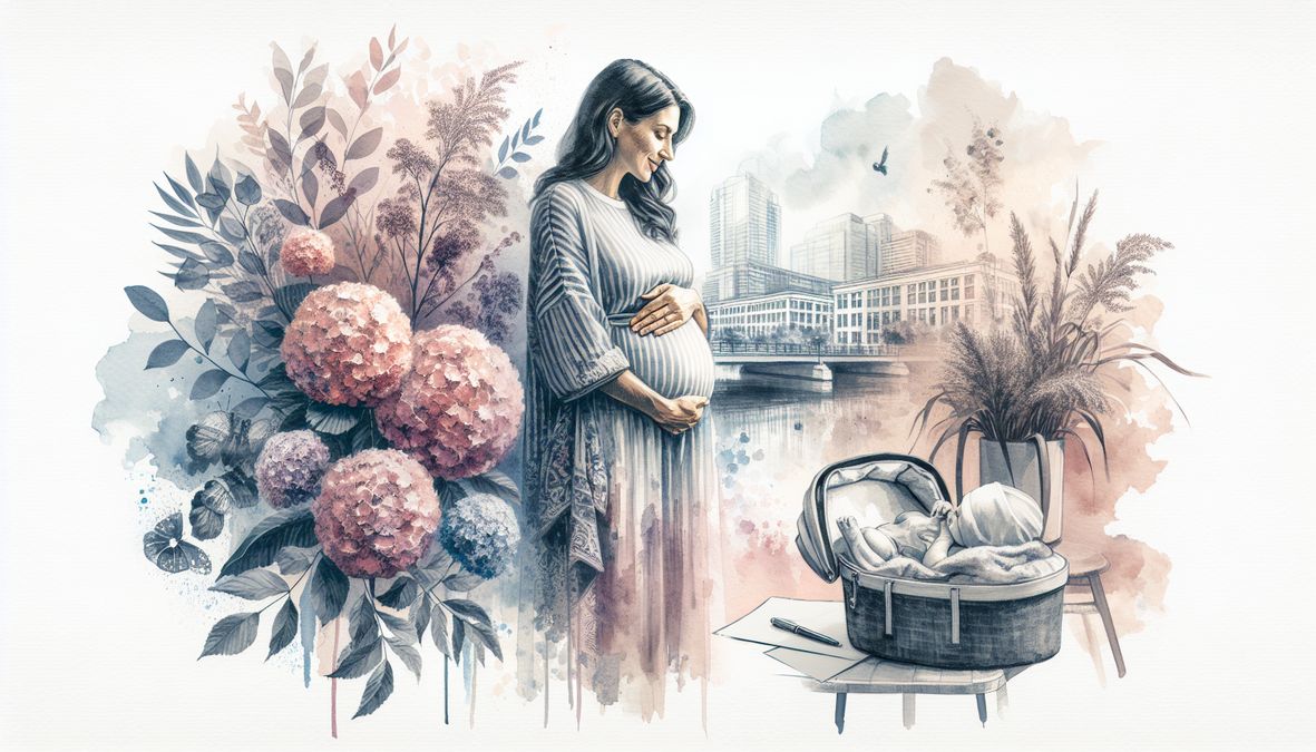 best colors for maternity photoshoot in Greater Toronto Area