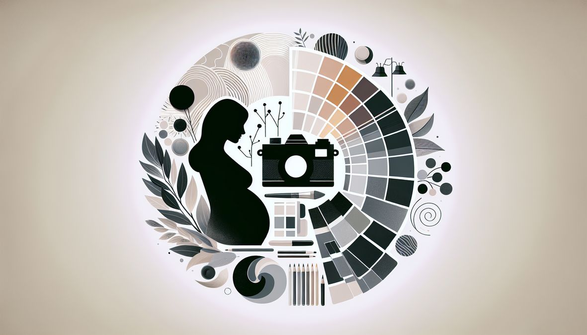 recommended colors for maternity photography sessions in Canada