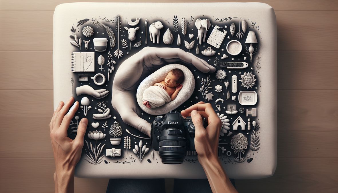 Safe posing techniques for newborn photography in Canada