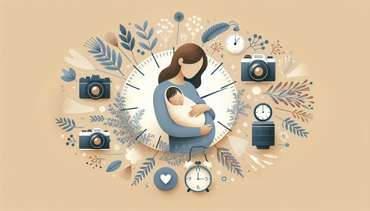 Newborn photo shoots timing advice Greater Toronto Area