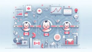newborn social smiling development timeline Canada 2026