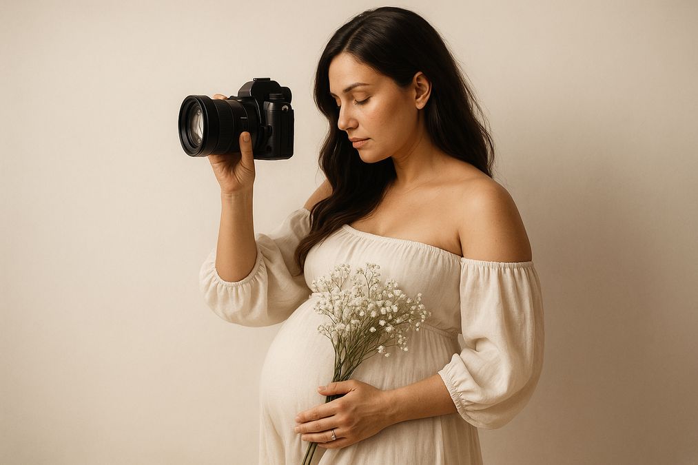 Healing through maternity photos after pregnancy loss