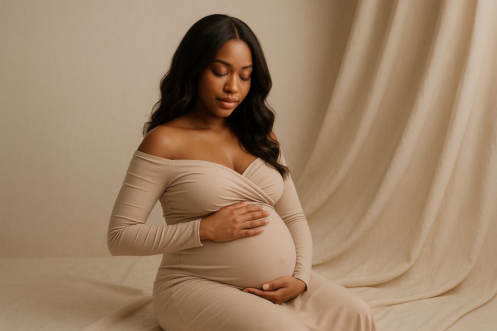 Owning your maternity session as single mother