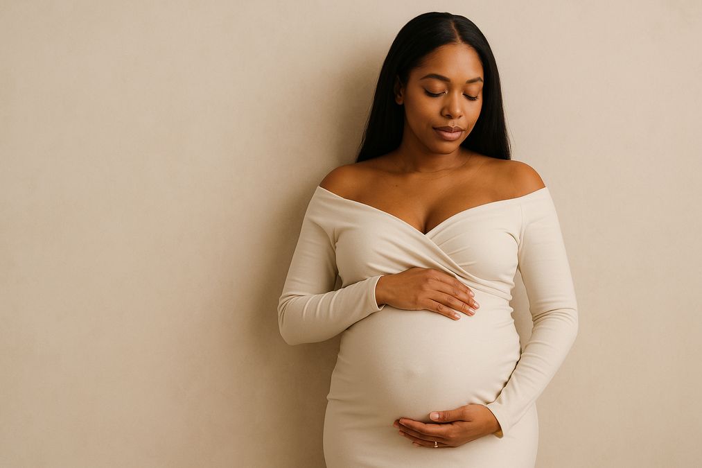 Owning your maternity session as single mother