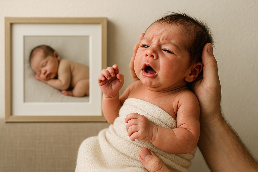 why imperfect newborn photos are most treasured