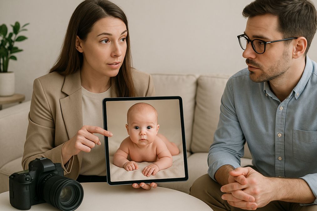 child development experts talk about baby image exposure