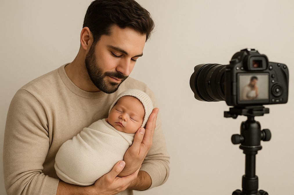 Newborn Photo Session Tips for Dads in Greater Toronto Area