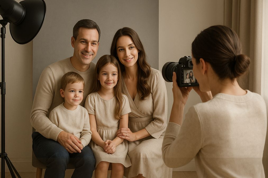 Why Family Portrait Photography Is Making a Comeback