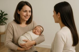 how to find a newborn photographer who prioritizes baby safety in Greater Toronto Area