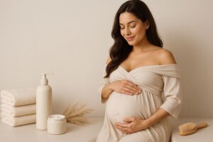 how to prepare skin hair and body for a maternity photoshoot in Greater Toronto Area